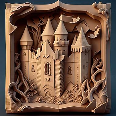 3D модель Игра Битва замков (STL)